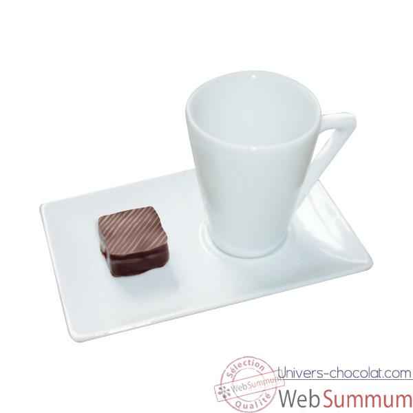 Autrement Chocolat-Tasse expresso porcelaine.